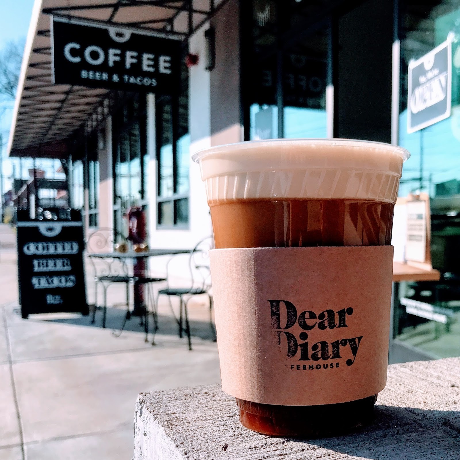 Dear Diary Coffee: food & drinks