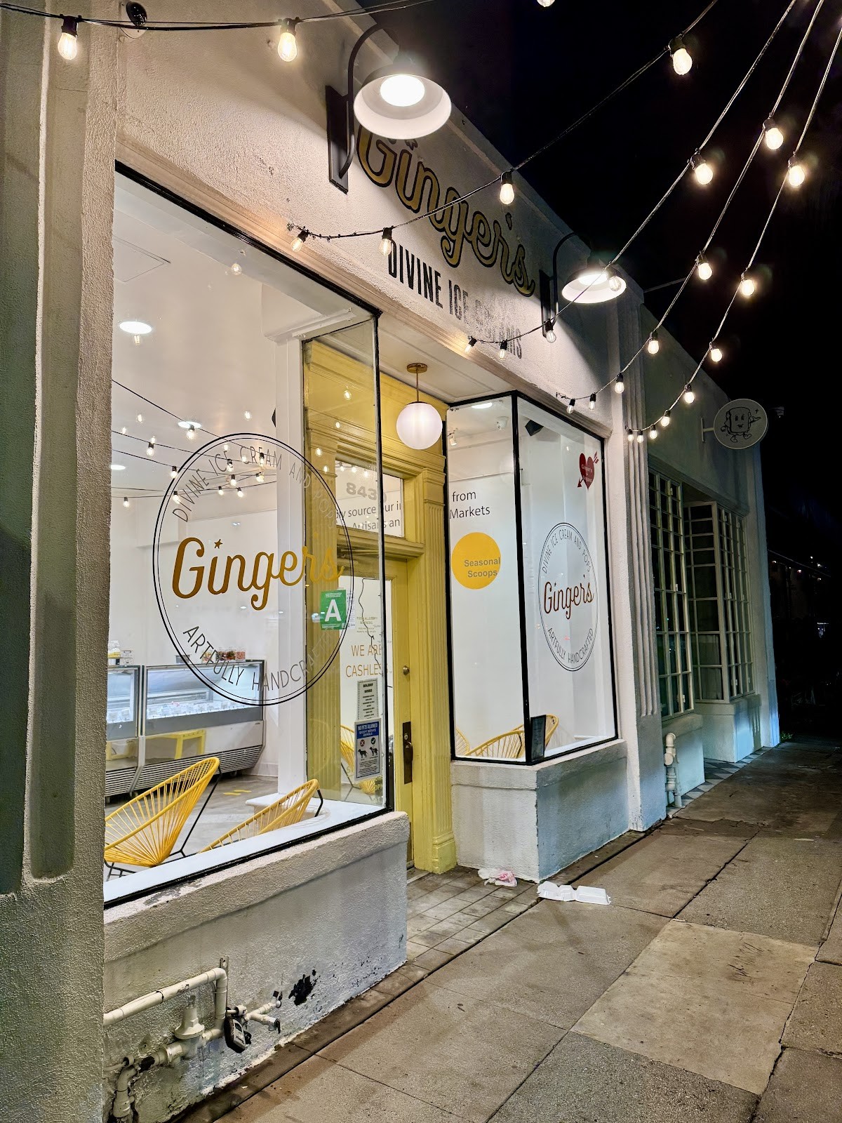 Ginger's Divine Ice Creams: the place