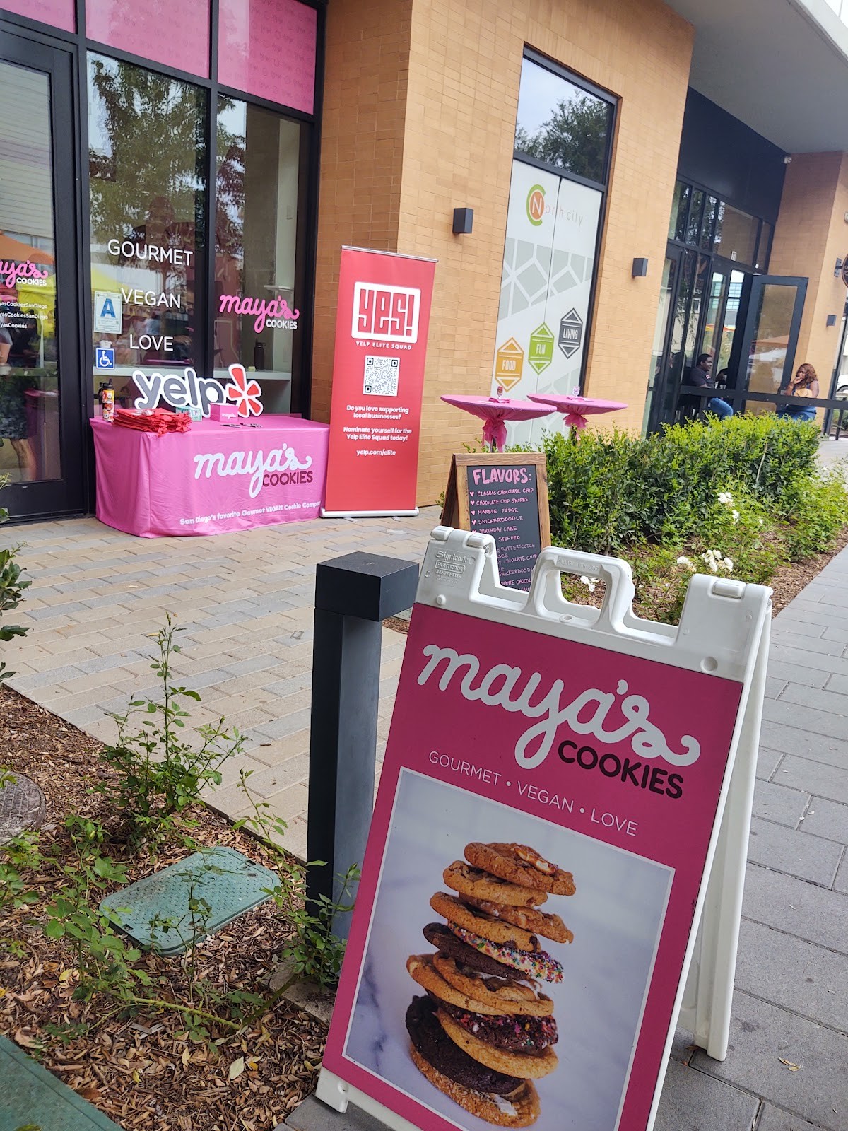 Maya's Cookies: the place