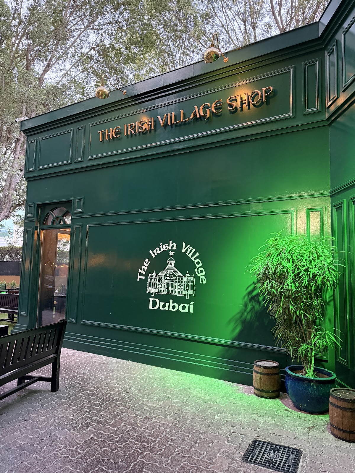 The Irish Village: the place
