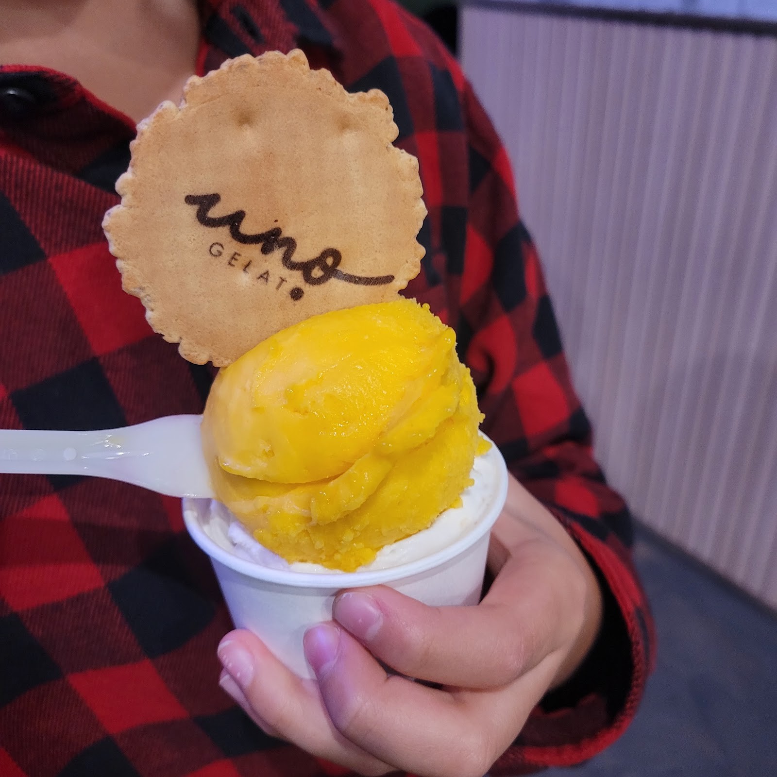 Uno Gelato: food & drinks