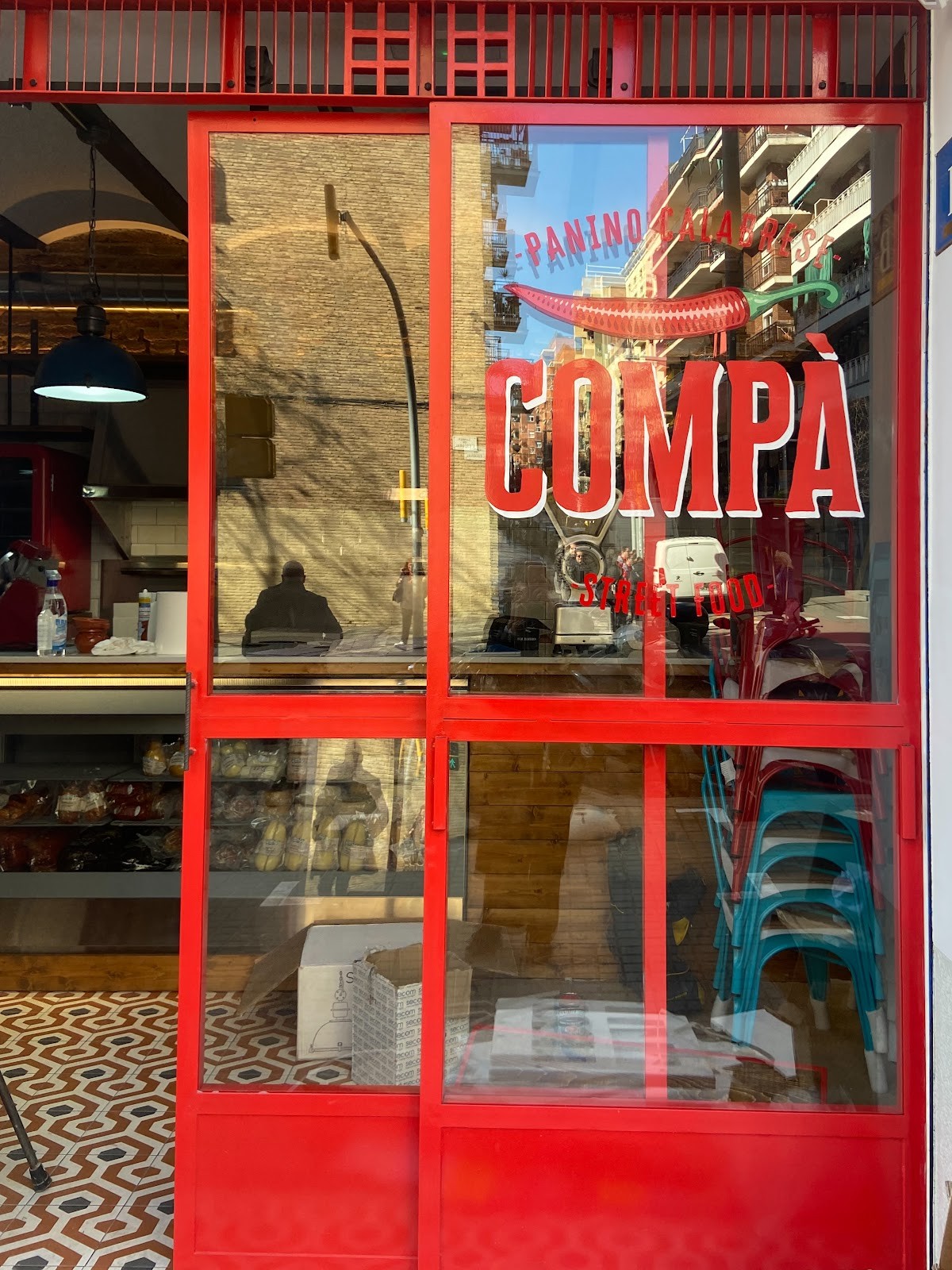 COMPÀ Gràcia - Panino Calabrese: the place