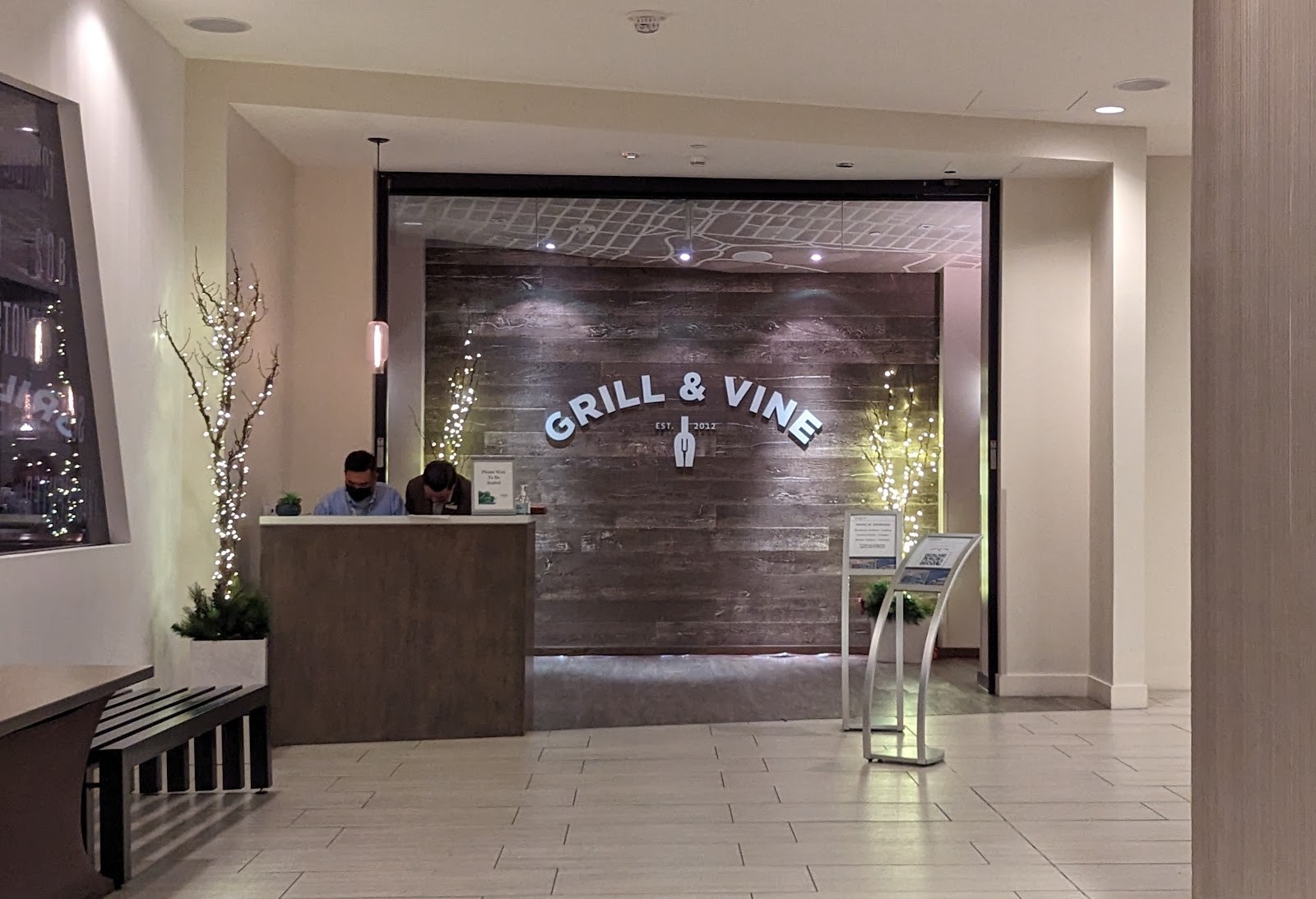 Grill and Vine: the place