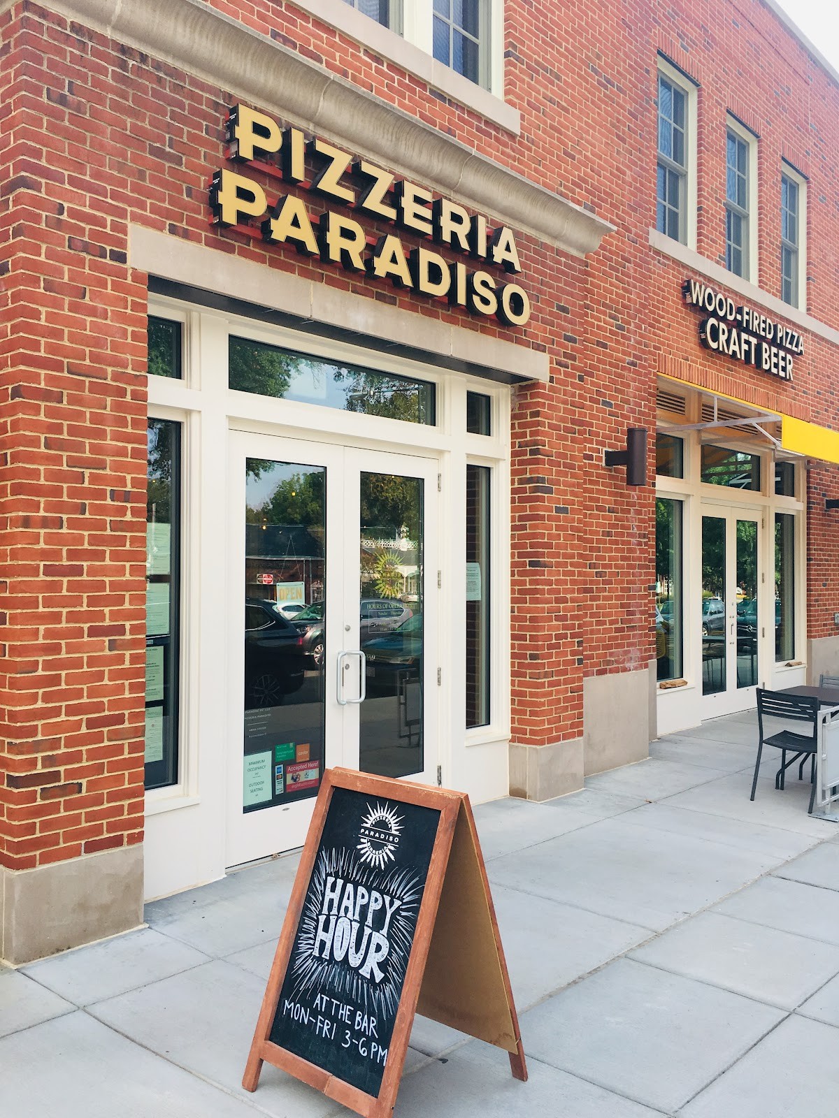 Pizzeria Paradiso Spring Valley: the place