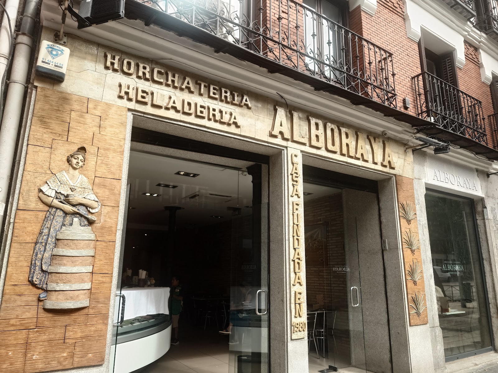 Horchatería Alboraya: the place