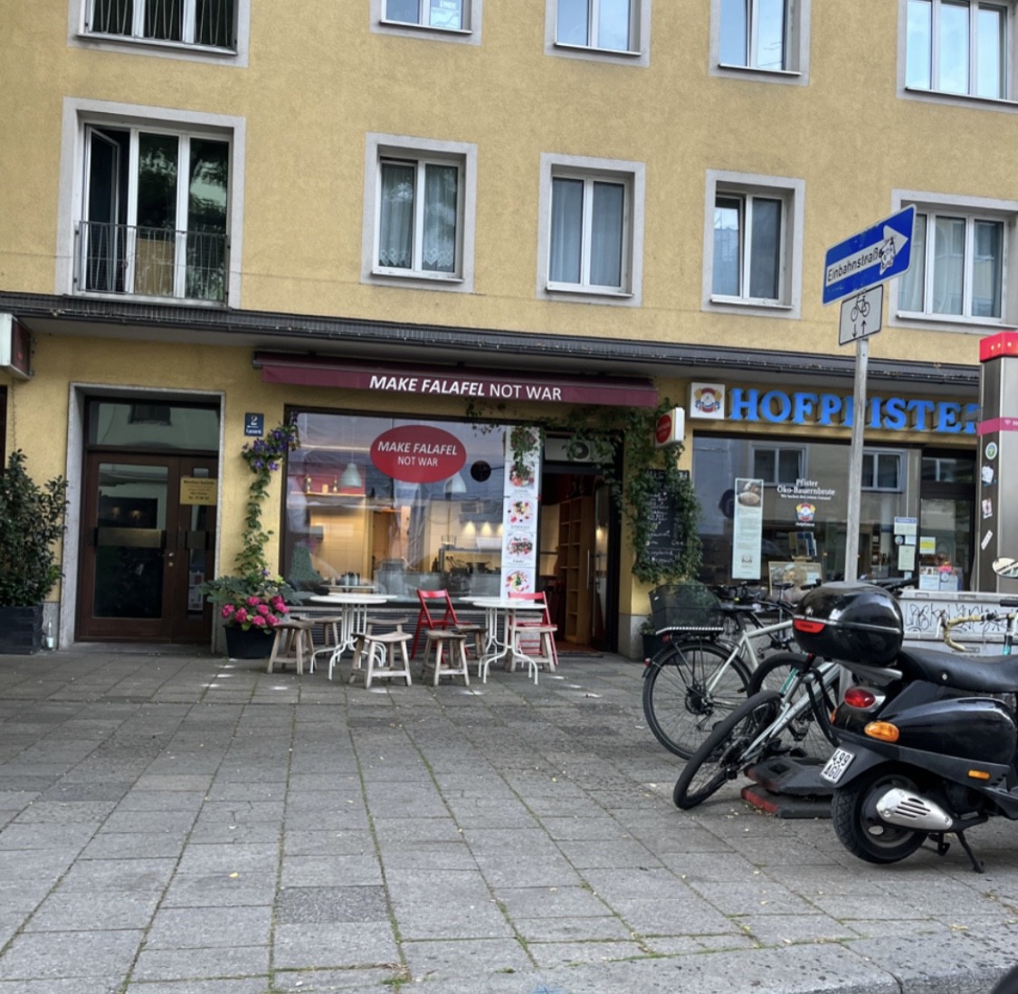 Make Falafel Not War Halal Restaurant: the place