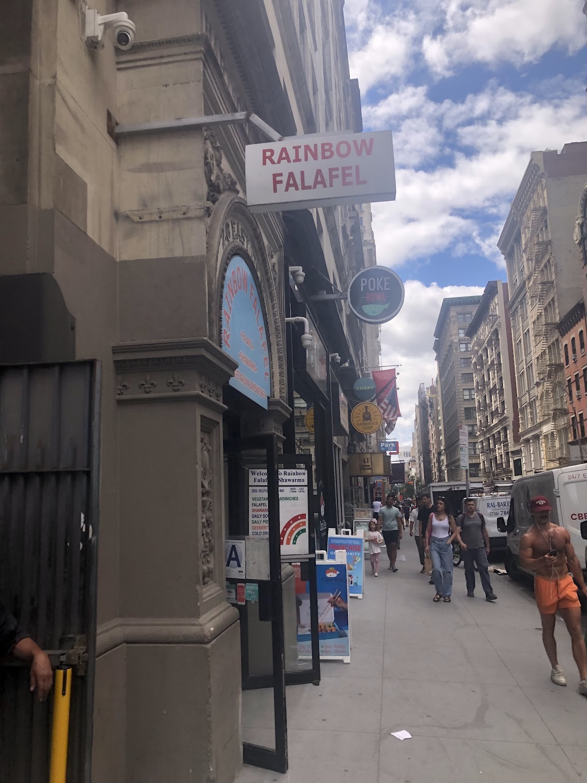 Rainbow Falafel: the place
