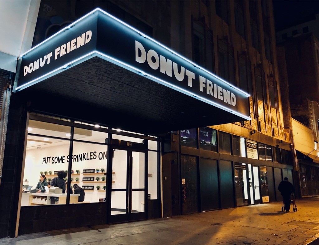 Donut Friend - DTLA - Dessert, Ice Cream, Coffee & More: the place