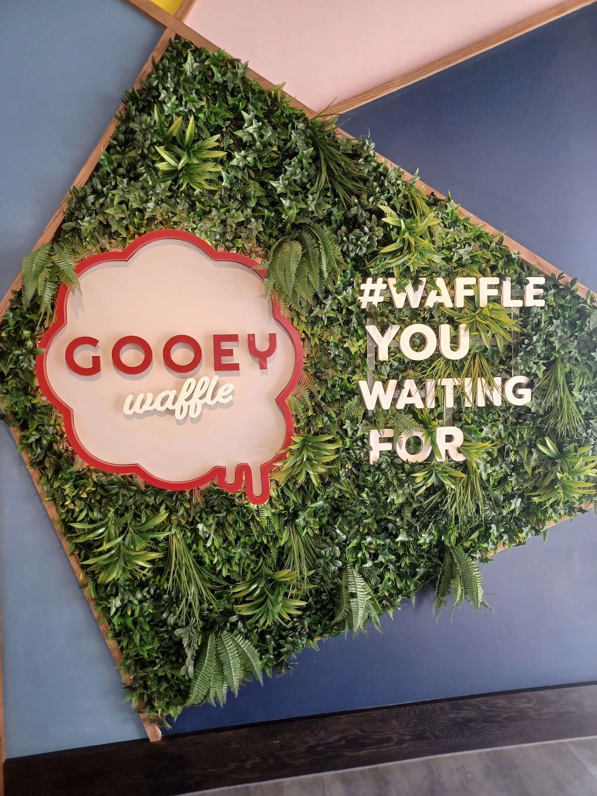 Gooey Waffle: the place