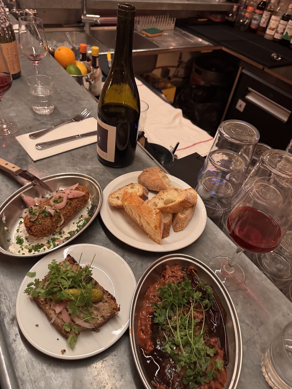 Présent: food & drinks
