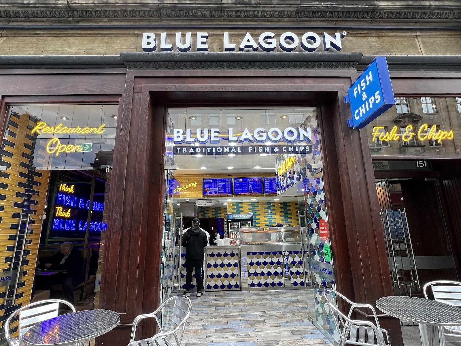 Blue Lagoon Fish & Chips (Queen St): the place