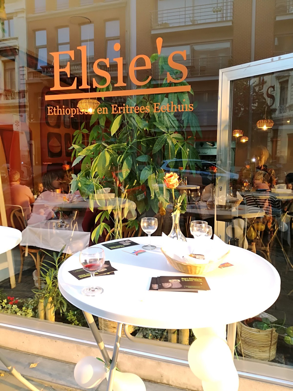 Elsie's Ethiopisch en Eritrees eethuis Antwerpen: the place