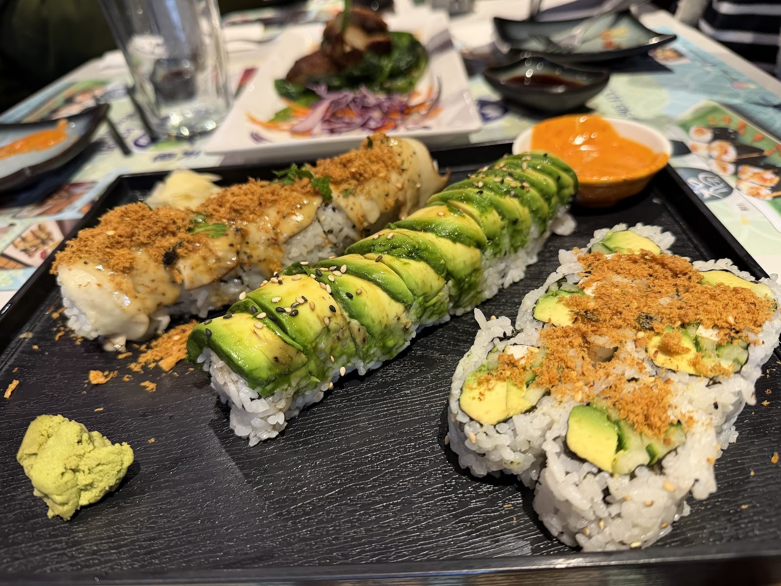 Tenon Vegan Sushi: food & drinks