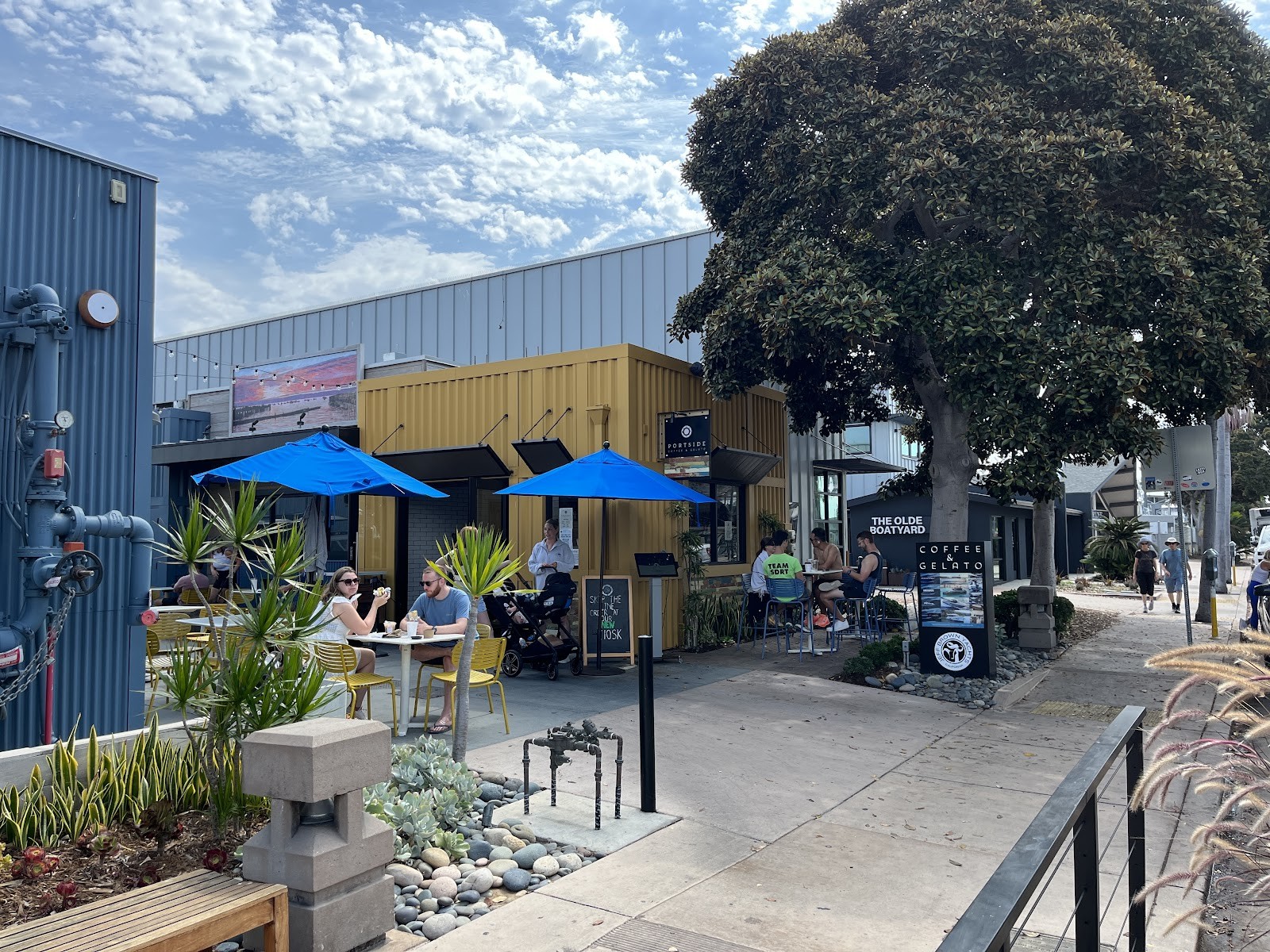 Portside Coffee and Gelato: the place