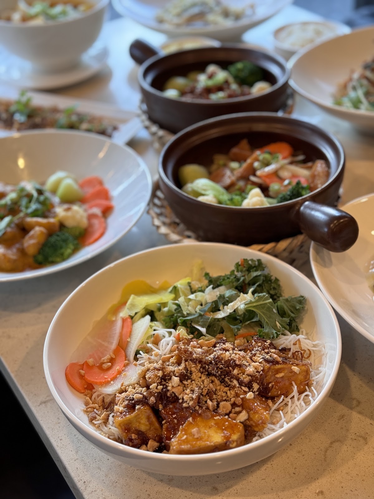 The Hestia Veggie: food & drinks
