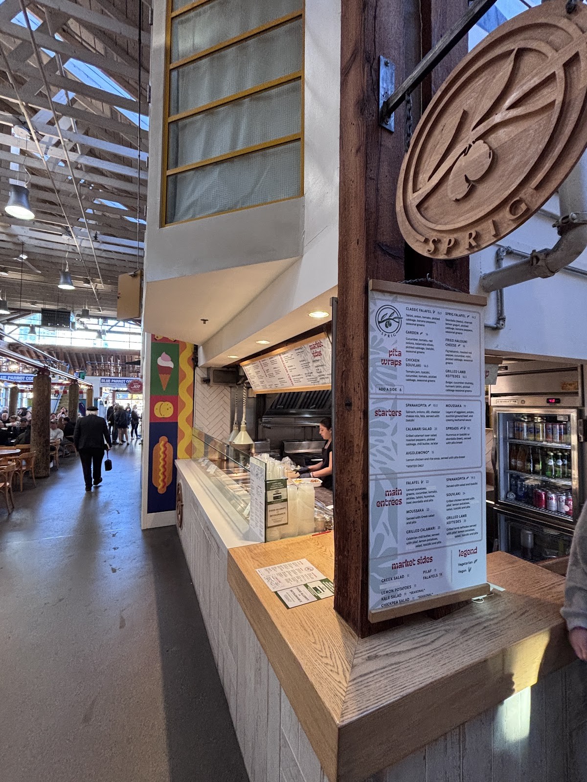 Sprig Contemporary Greek Kitchen: the place