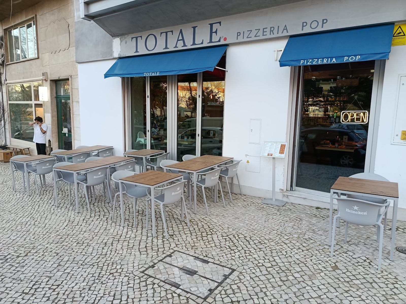 Totale Pizzeria Saldanha: the place