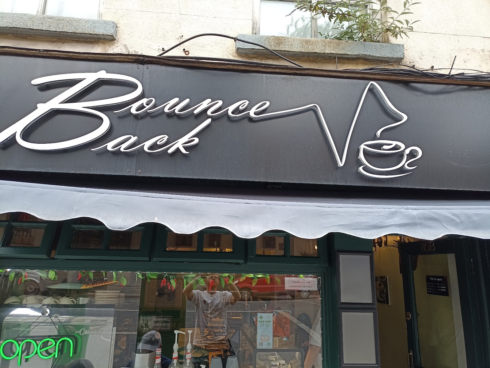 Bounceback cafe: the place
