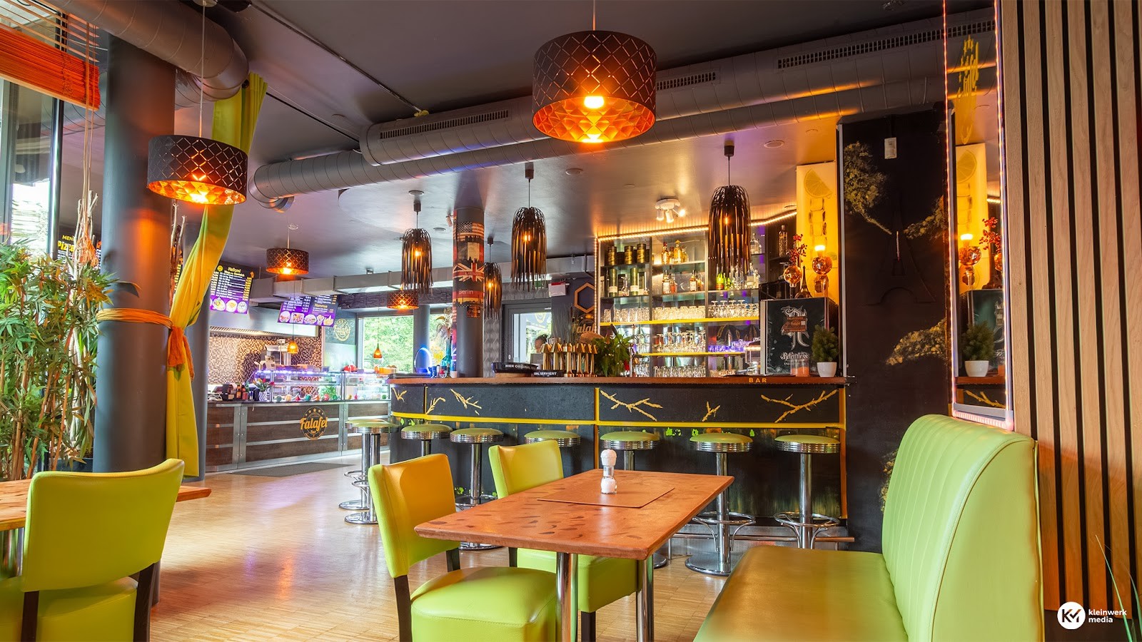 Falafel Haus: the place