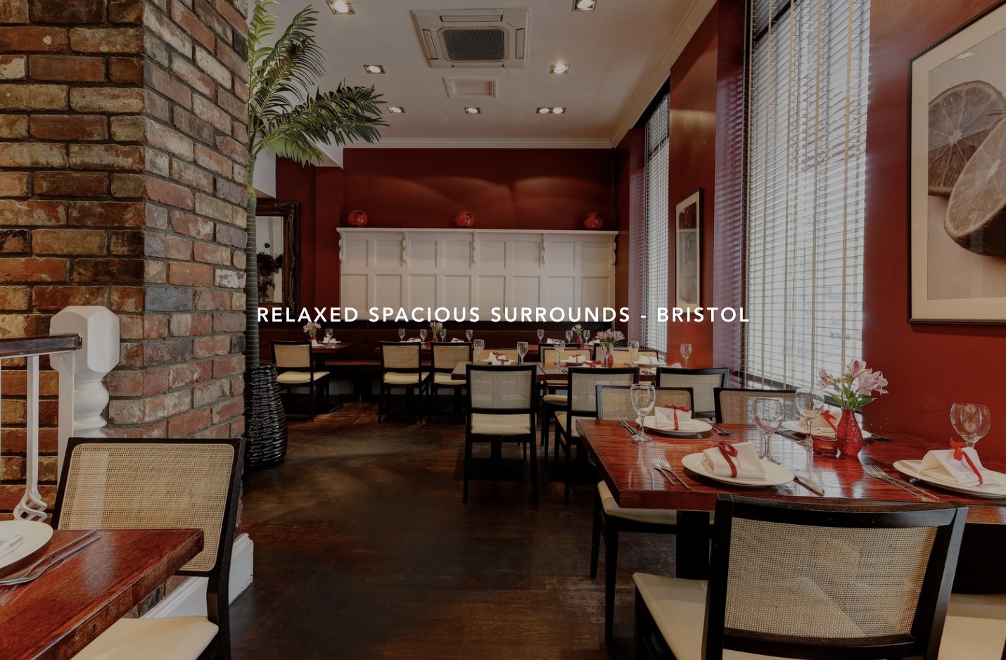 4500 Miles From Delhi Indian Restaurant Bristol: the place