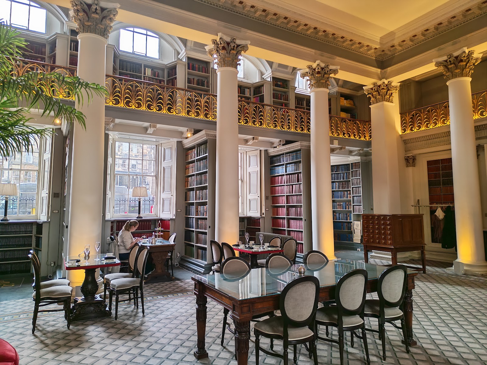 The Colonnades at the Signet Library: the place