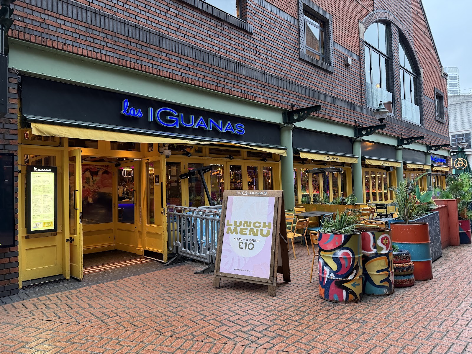 Las Iguanas - Brindley Pl: the place