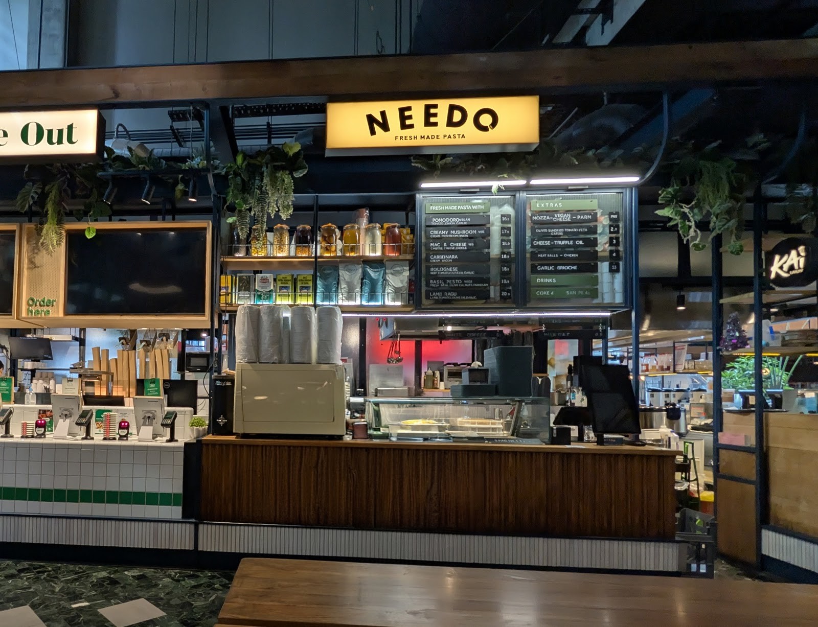 NEEDO Commercial Bay｜PASTA BAR: the place