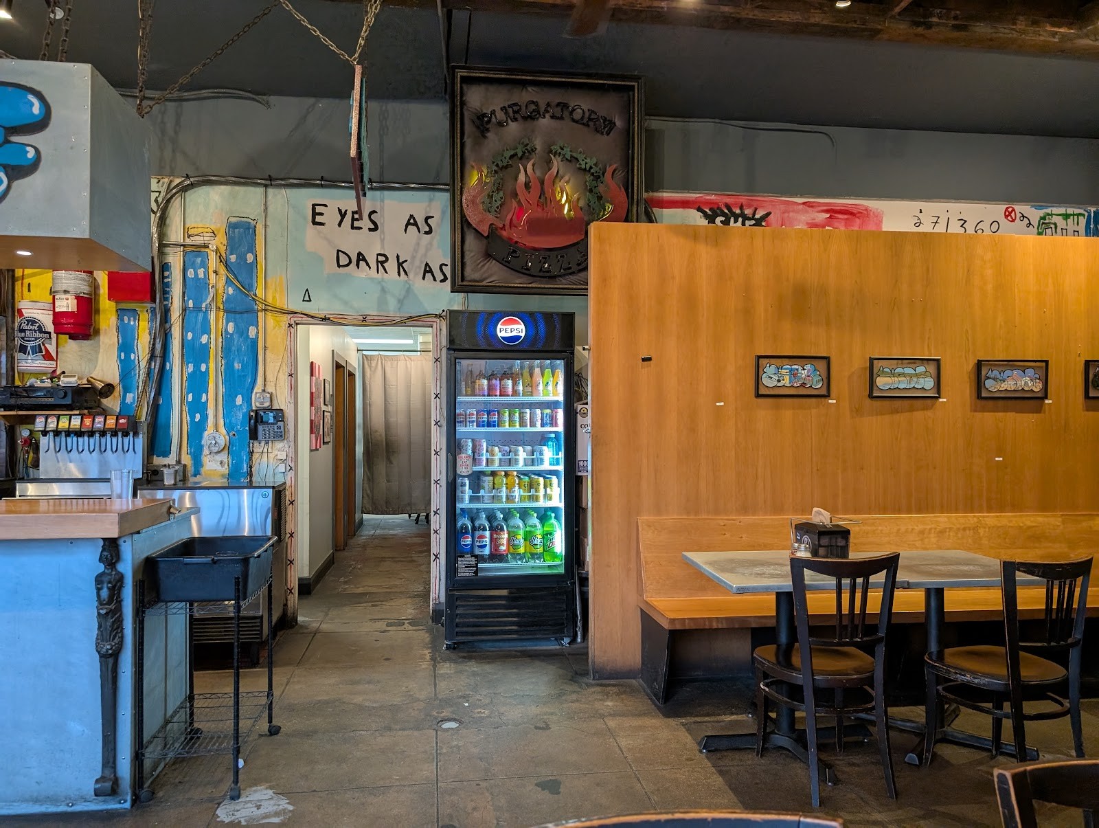 Purgatory Pizza: the place