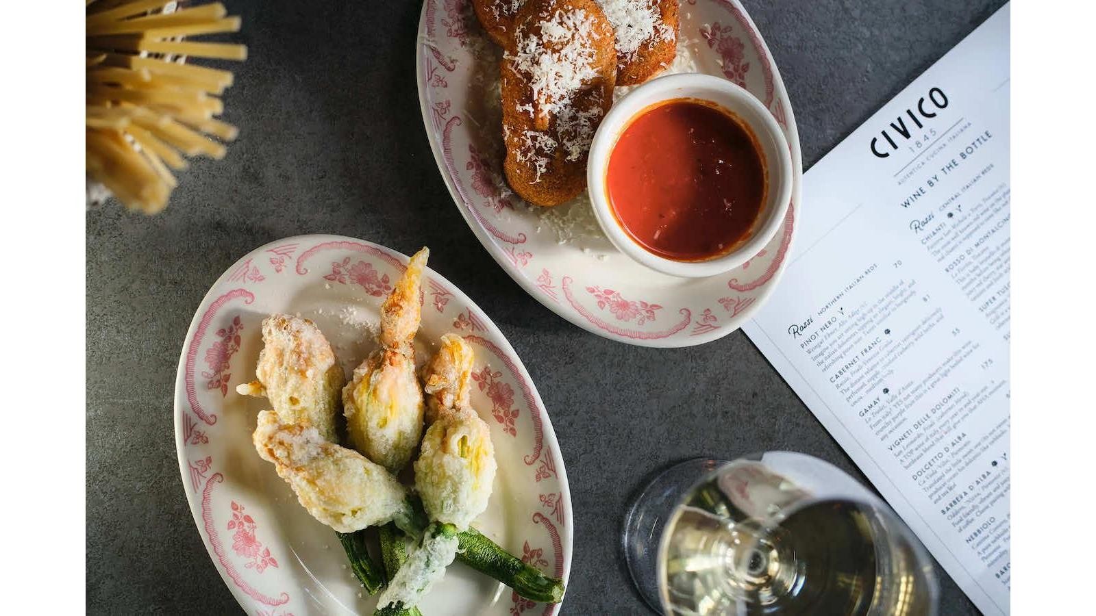Civico 1845: food & drinks