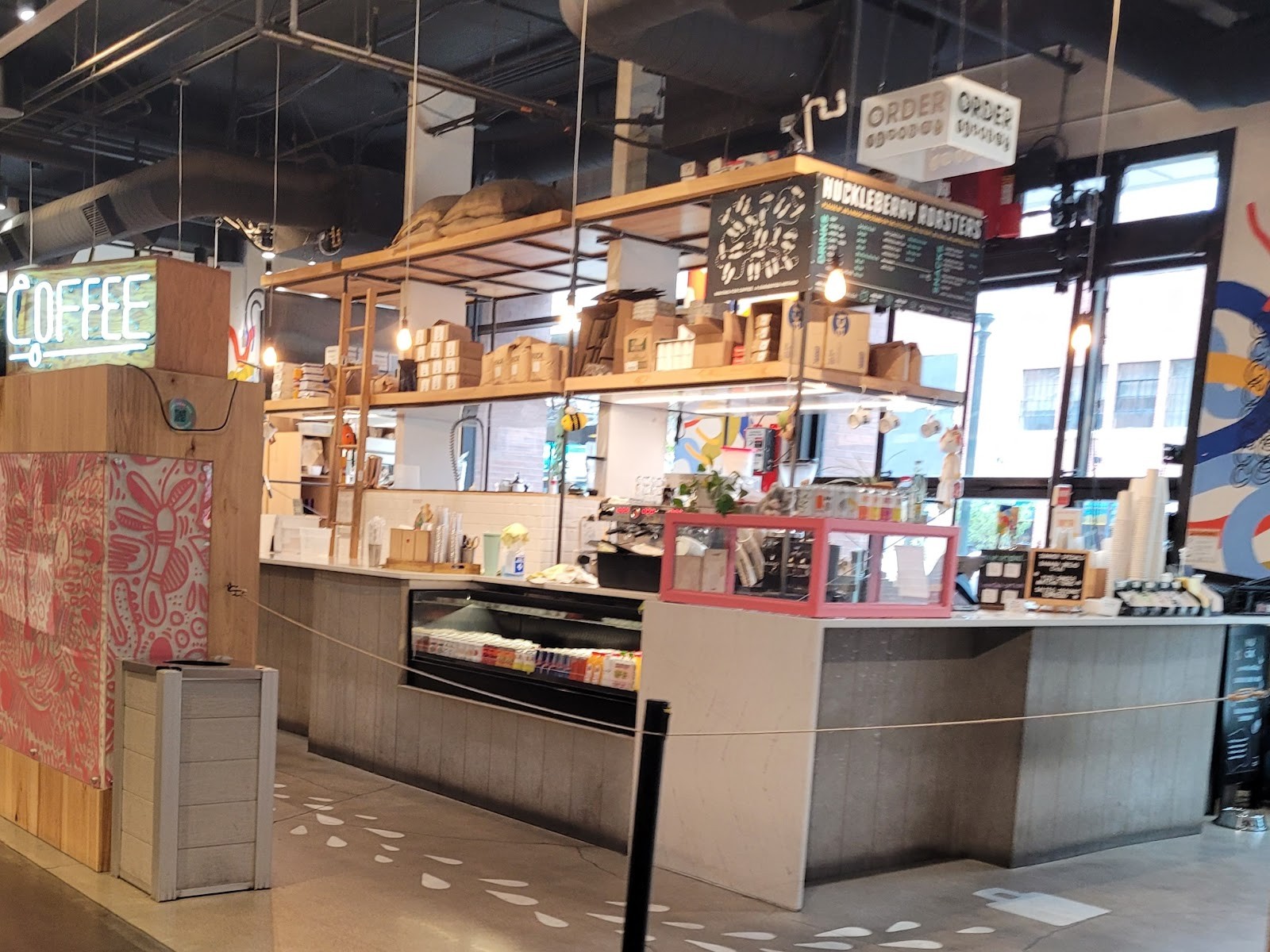 Huckleberry Roasters: the place