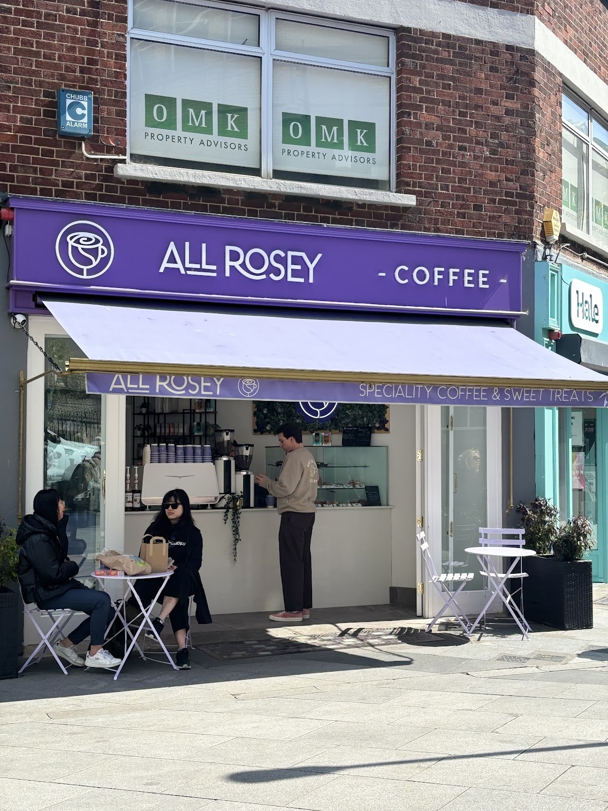 All Rosey Coffee: the place