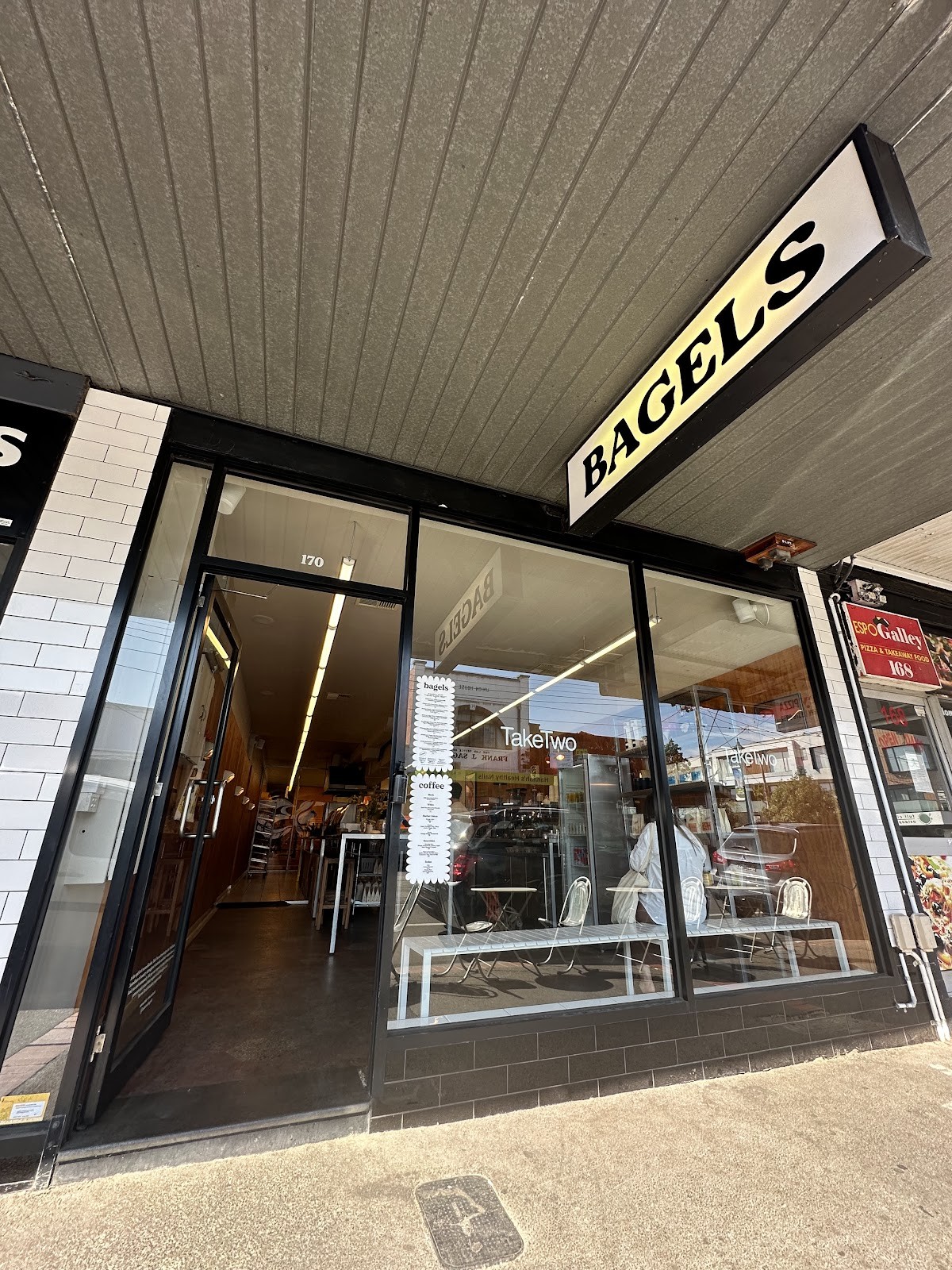 Take Two Bagels: the place