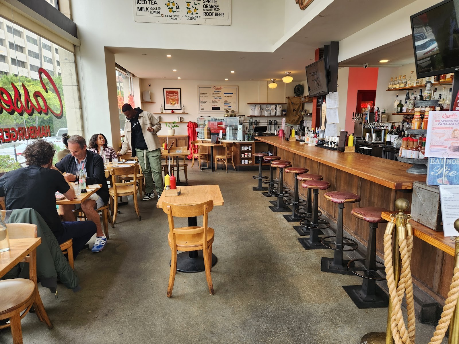 Cassell's Hamburgers: the place