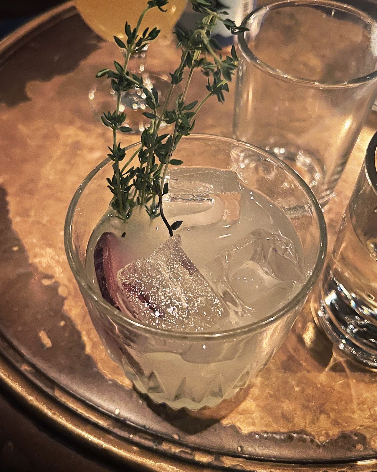 Charlie was a sinner.: food & drinks