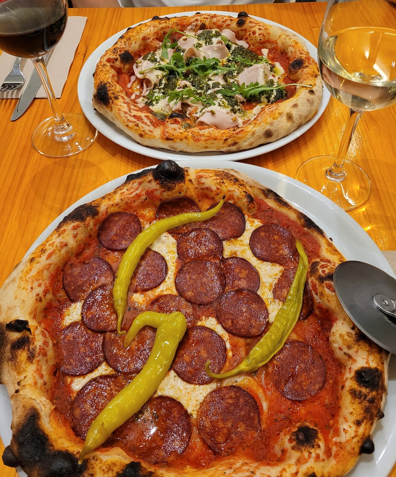 Pizzi & Dixie: food & drinks