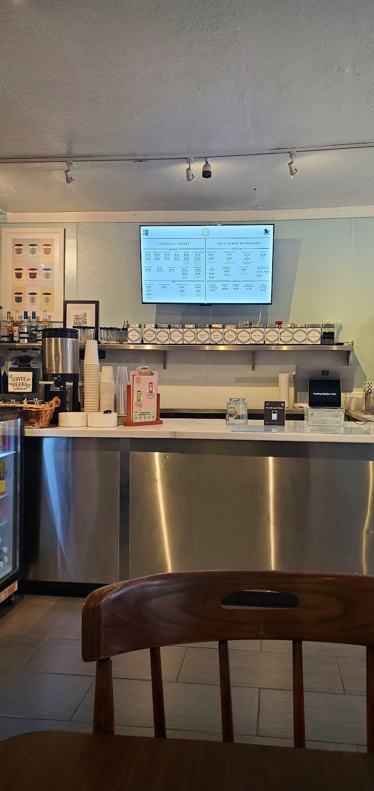 Fueling Station Cafe: the place