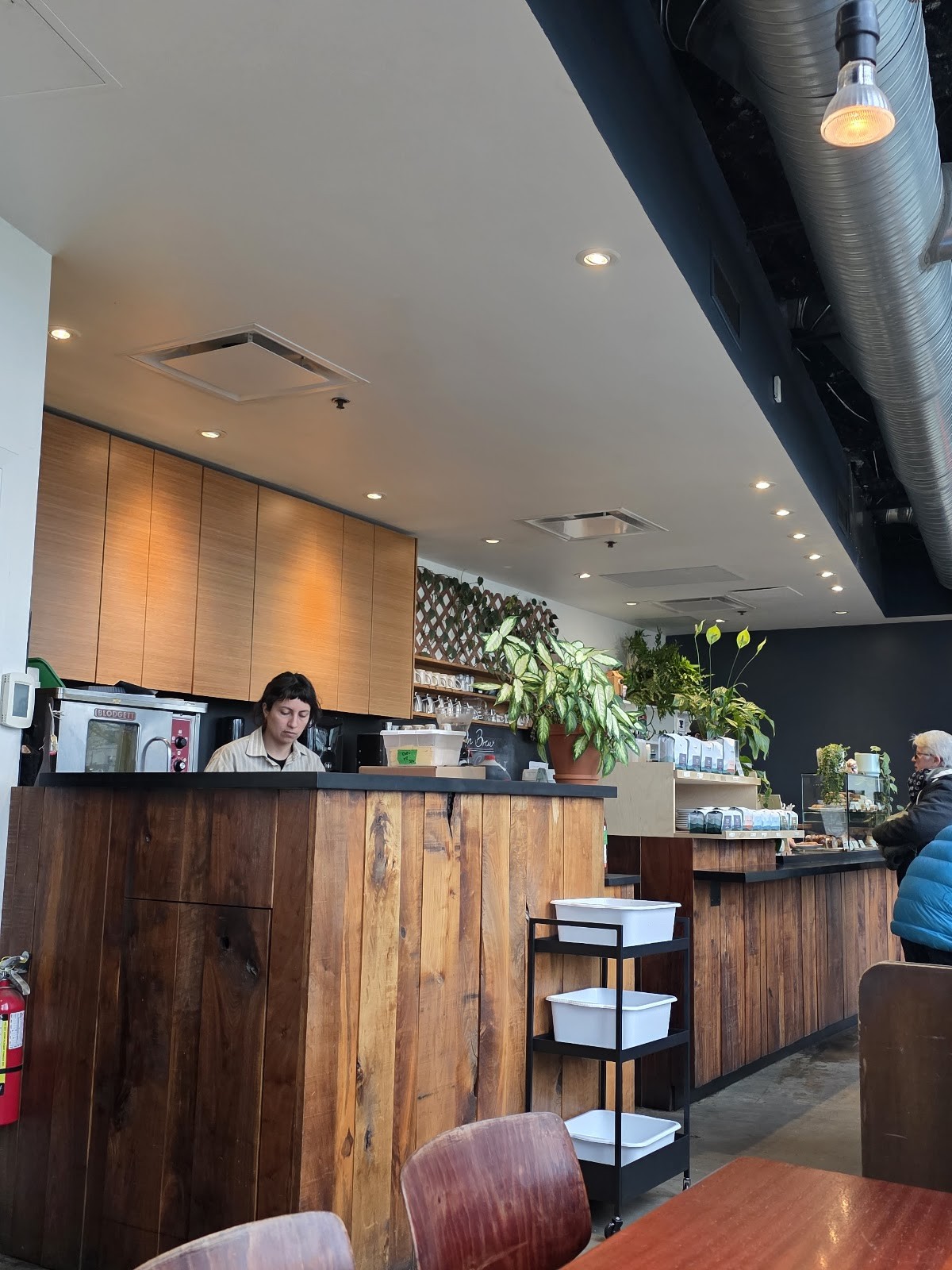 Elysian Coffee - Fifth & Burrard: the place