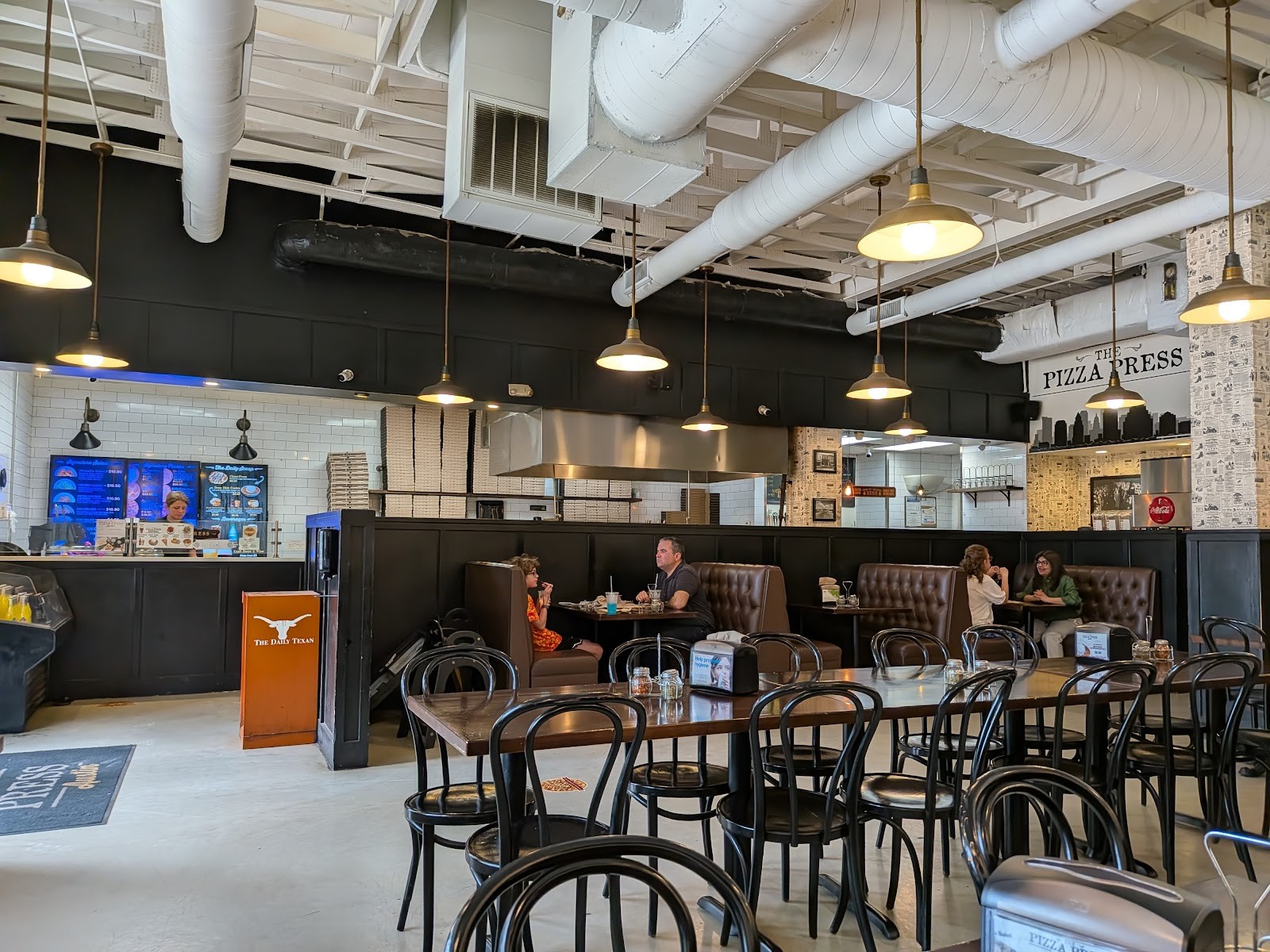 The Pizza Press: the place