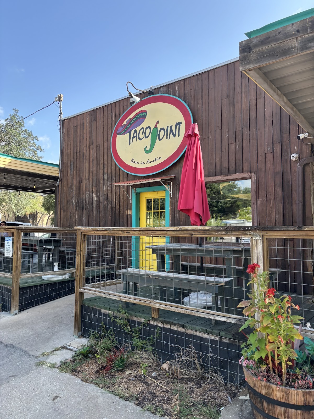 Taco Joint: the place