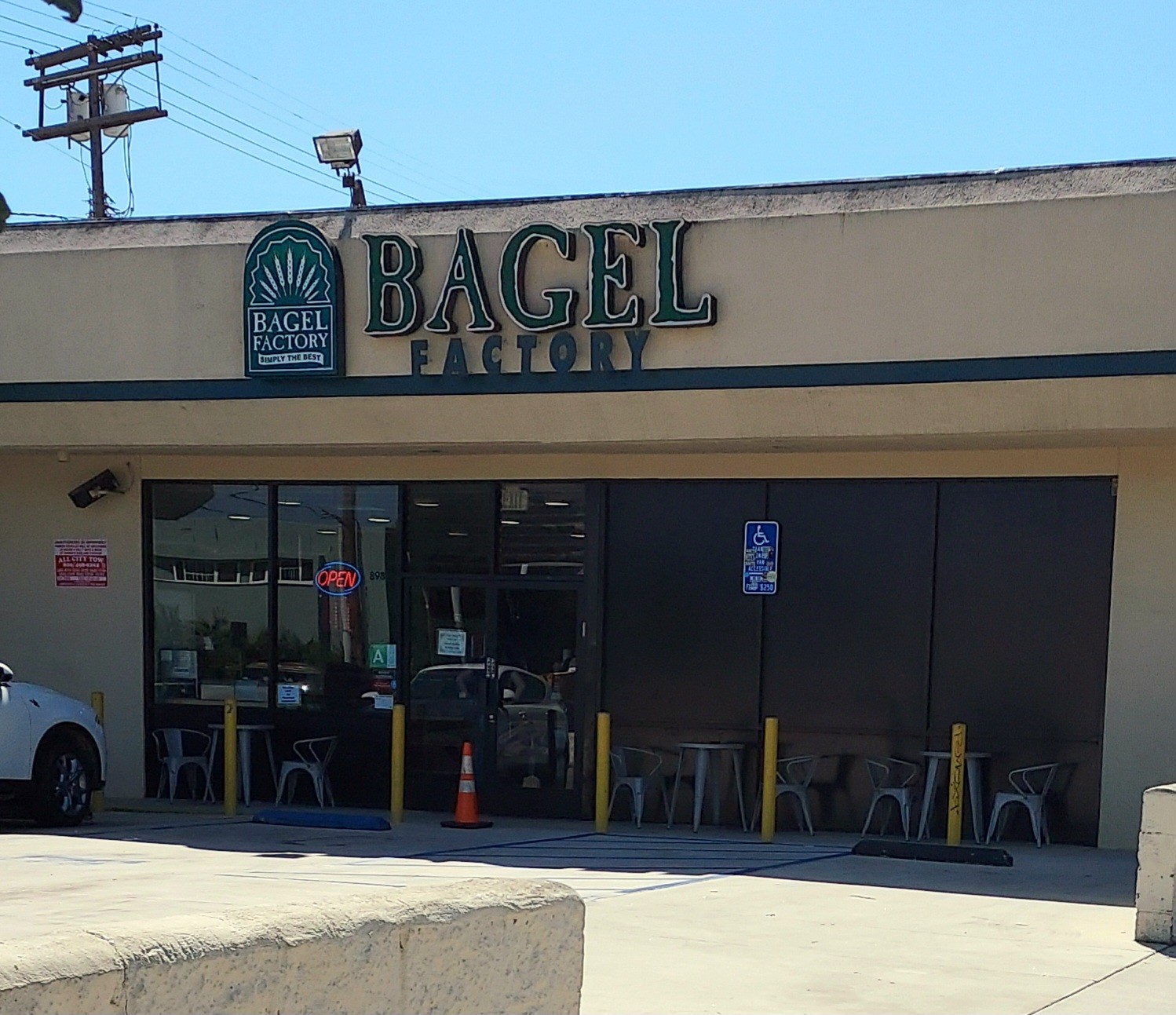 The Bagel Factory: the place