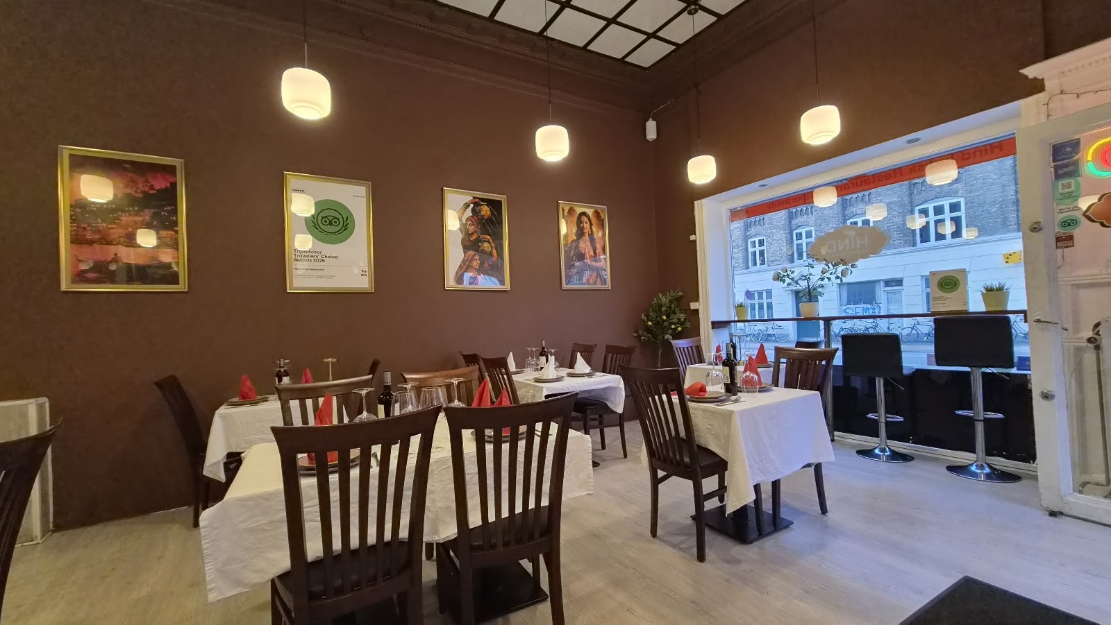 Hind Indisk Restaurant: the place