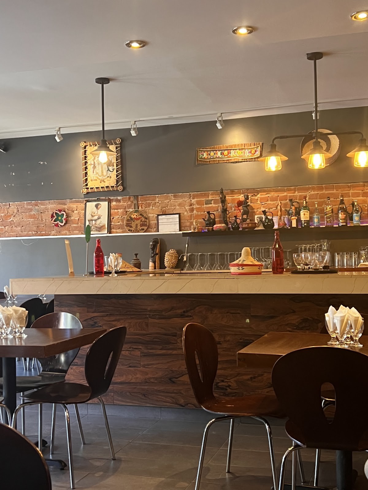 Restaurant Queen Sheba: the place