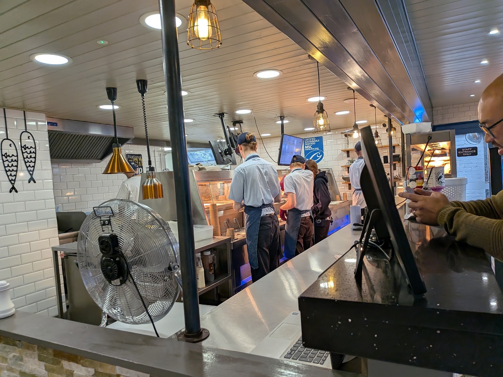 Millers Fish & Chips: the place