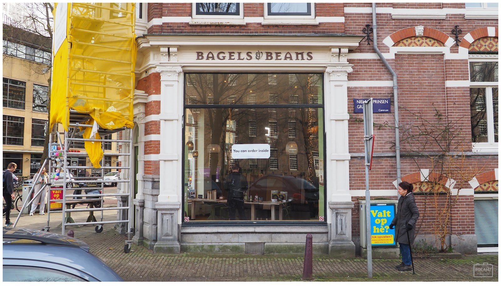Bagels & Beans Roetersstraat Plantagebuurt: the place