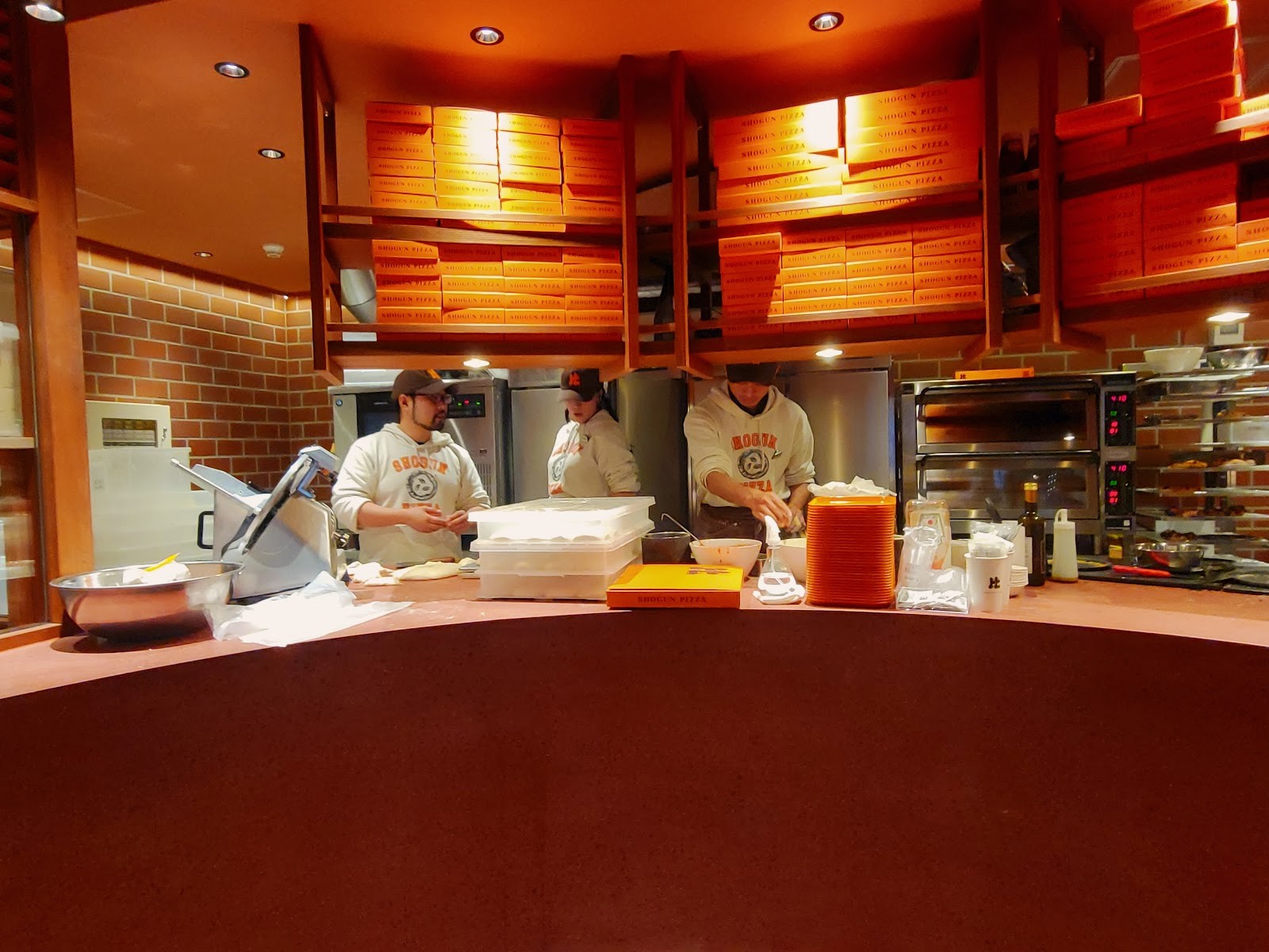 SHOGUN PIZZA Shibuya: the place