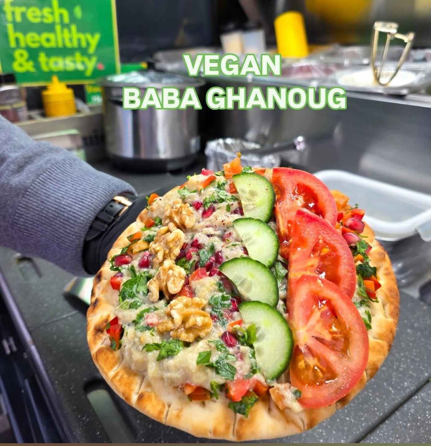 Adams pita: food & drinks