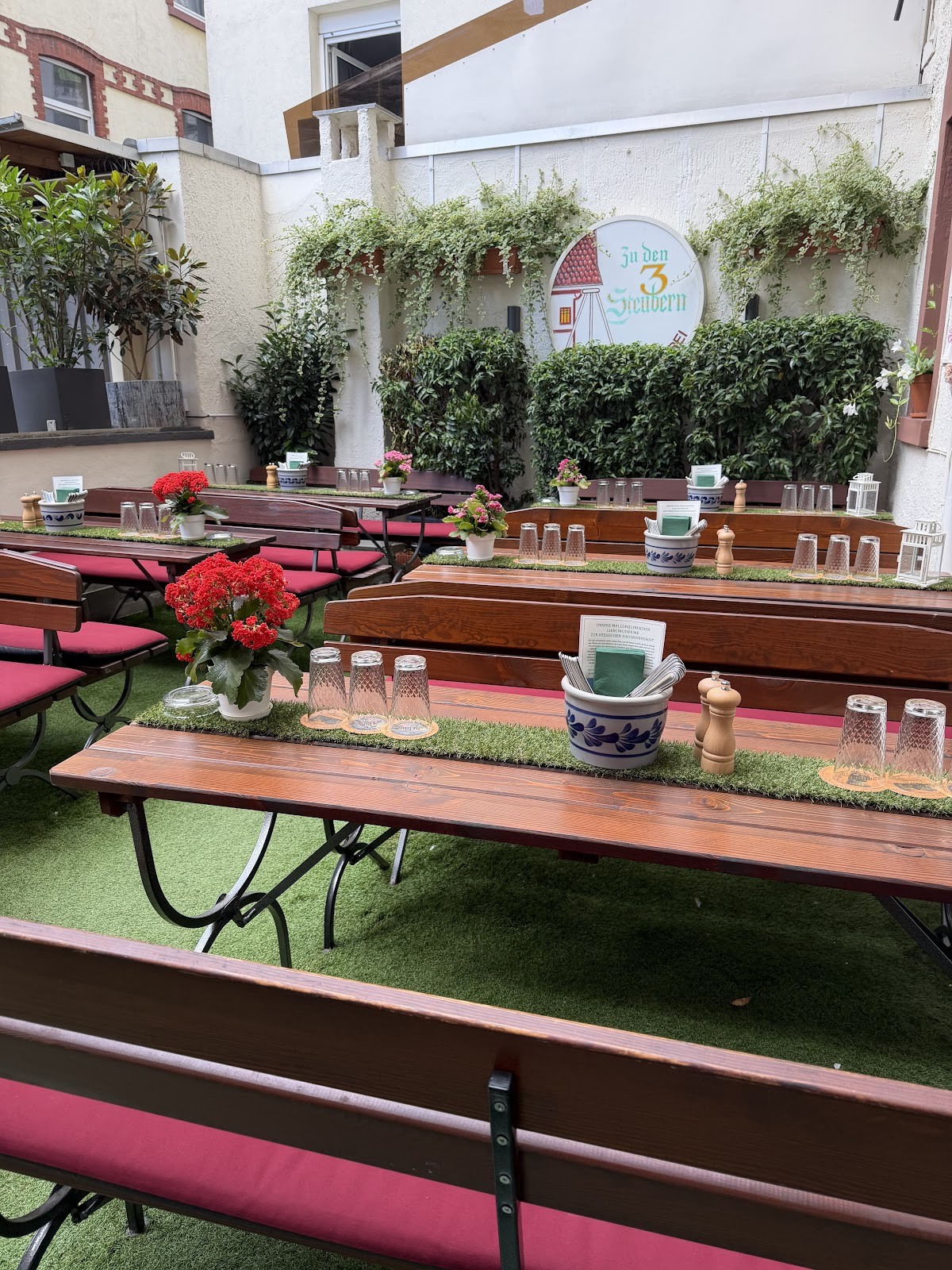 Daheim bei den drei Steubern: the place