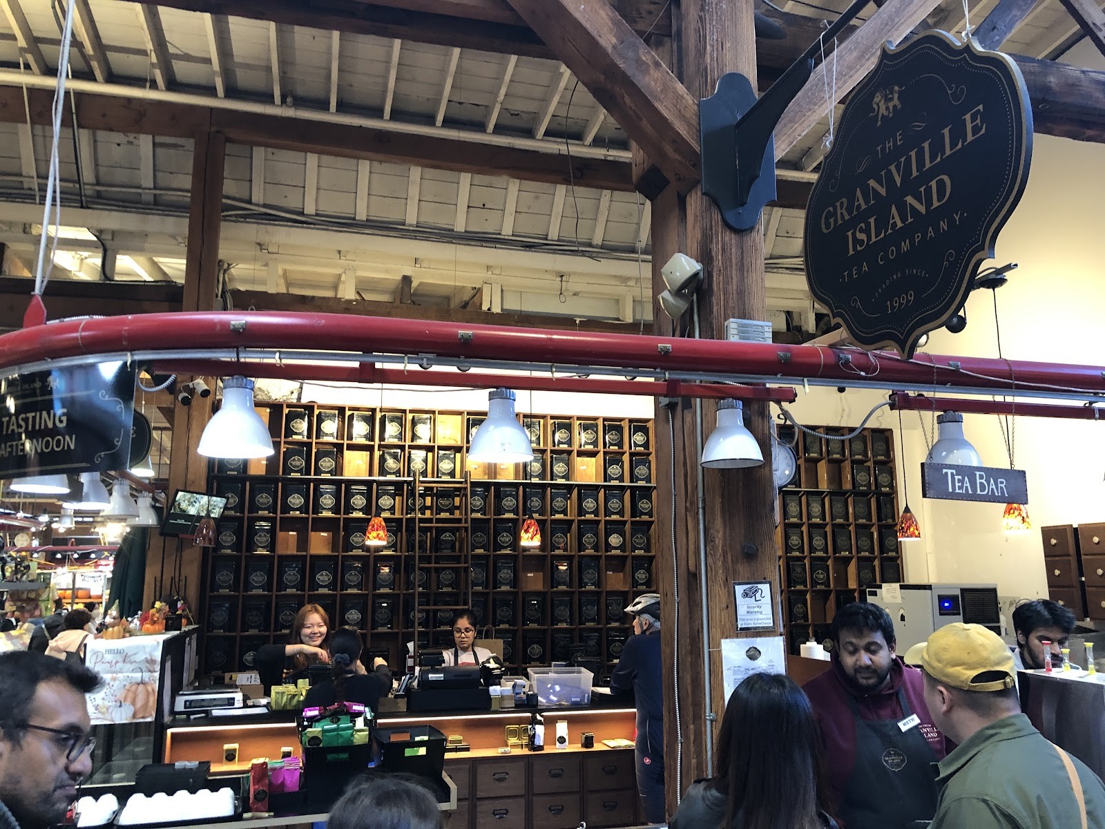 Granville Island Tea Company Ltd: the place
