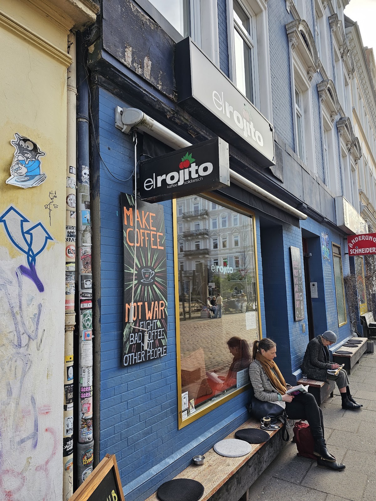el rojito Café Ottensen: the place