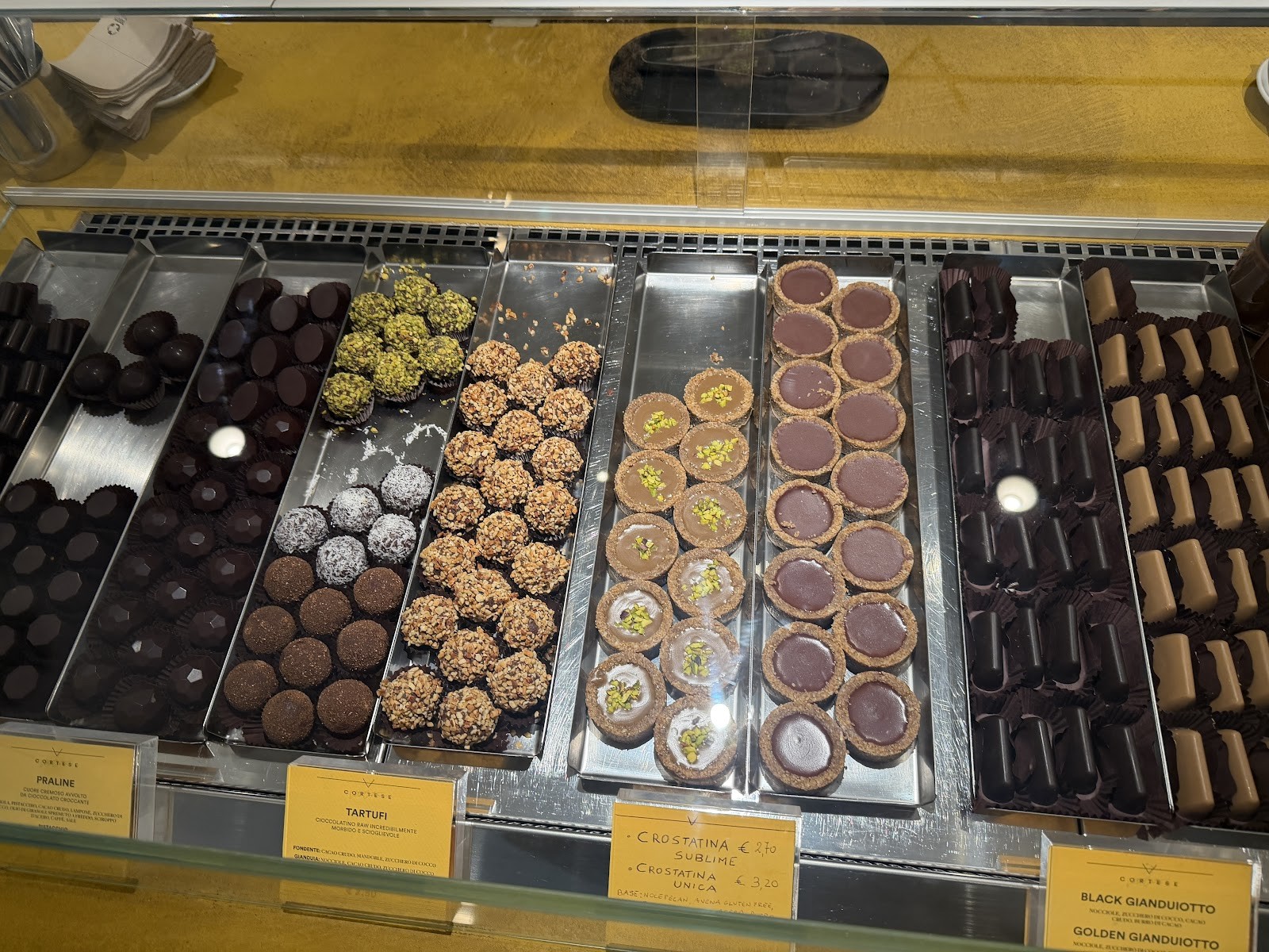 Cortese: food & drinks